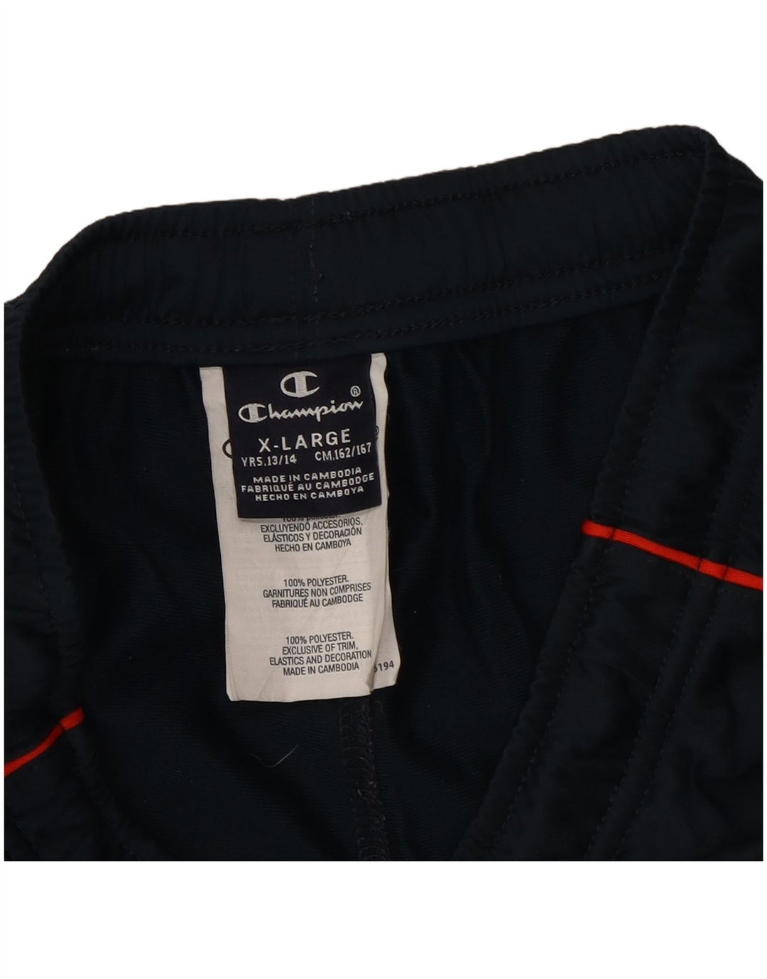 Chłopięce spodnie dresowe Champion Joggers 13-14 lat XL Granatowy poliester