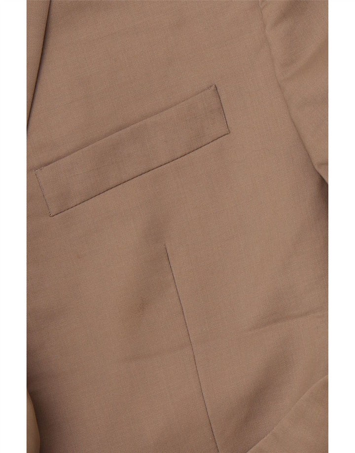 RALPH LAUREN Męska marynarka zapinana na 2 guziki UK 44 2XL Beżowa wełna