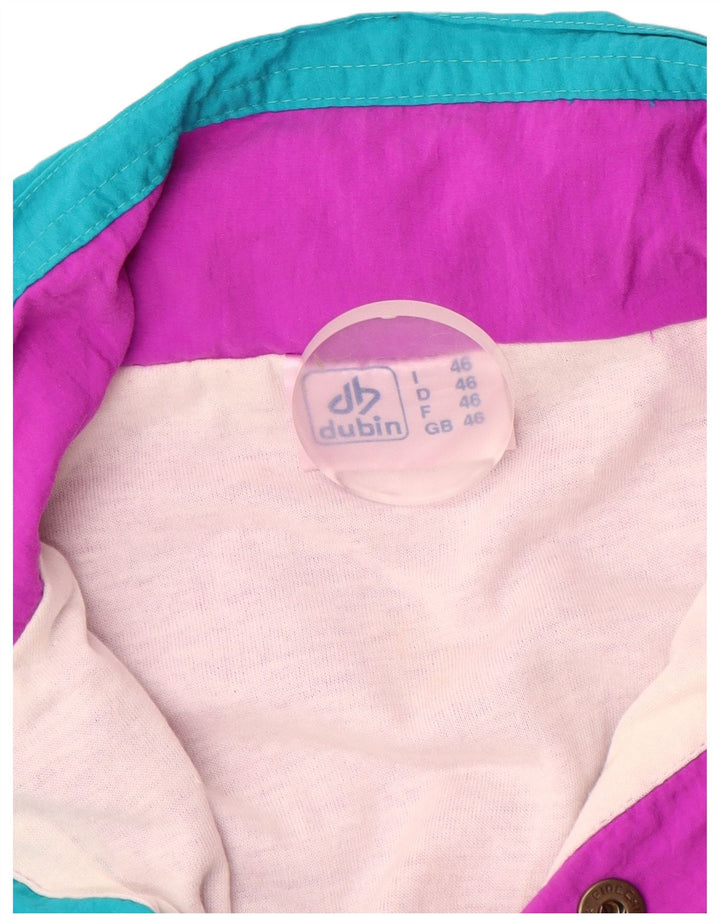 Dubin Męska kurtka dresowa z pulowerem, duża fioletowa, blokowa kolor poliamidu