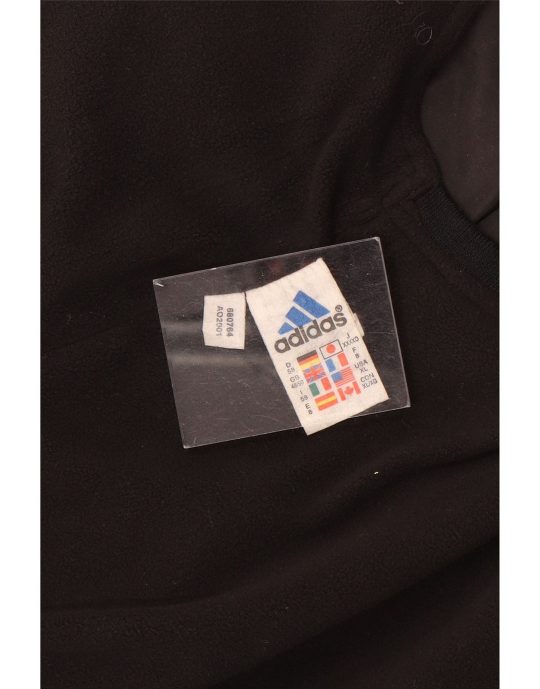 Męski dres ADIDAS Climashell bez rękawów, UK 48/50 XL, czarny