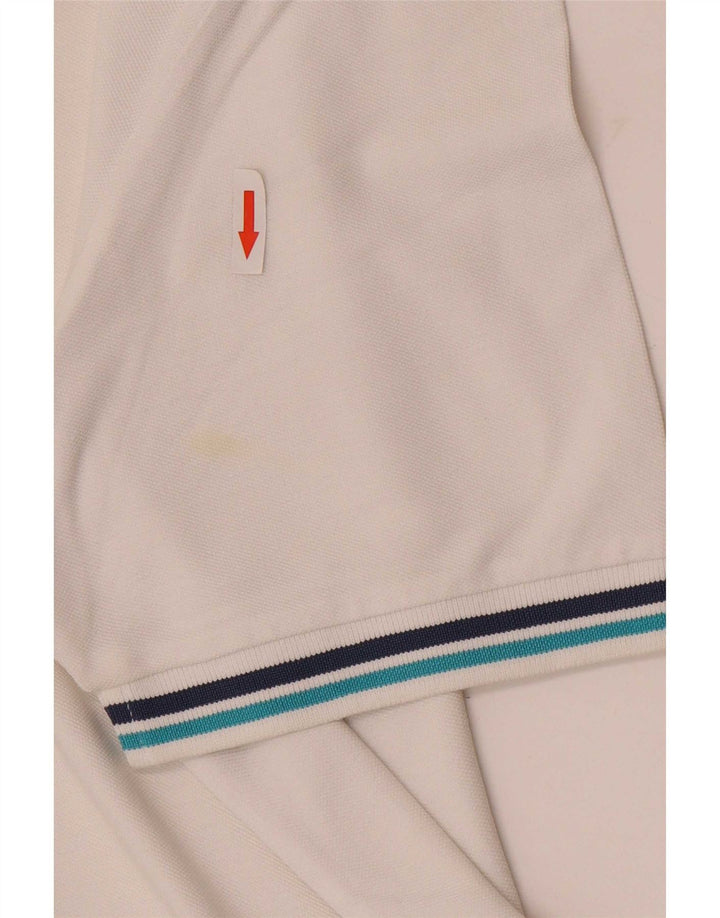 Męska koszulka polo Kappa XL, biała