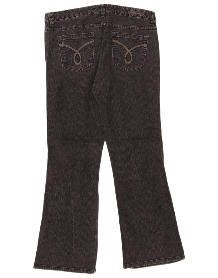 Damskie dżinsy CALVIN KLEIN Ultimate Bootcut W31 L28, czarne, bawełniane