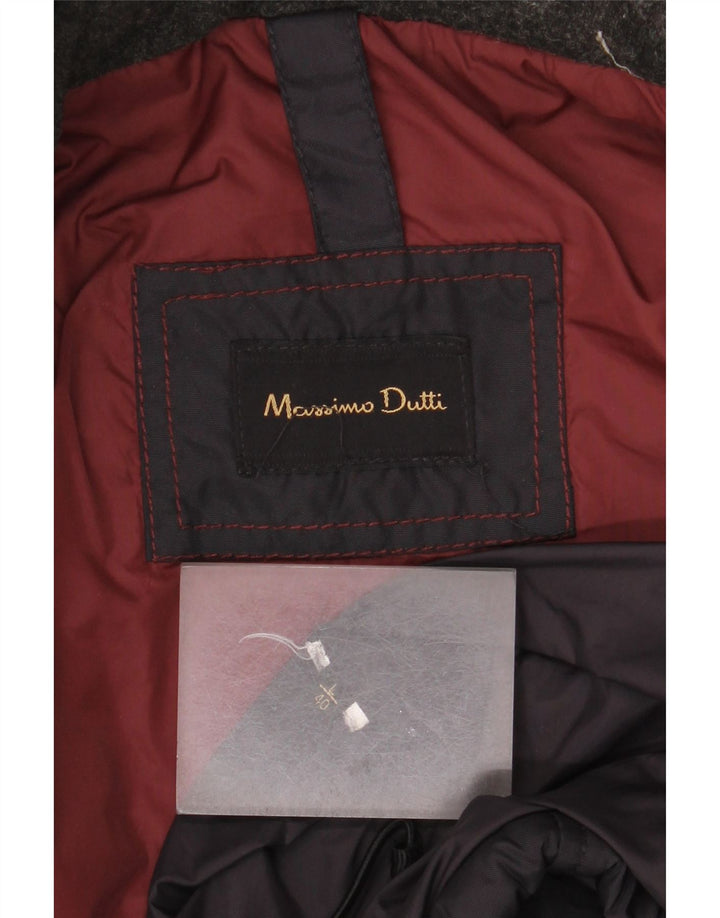 Męska ocieplana kurtka Massimo Dutti UK 40, duża, czarna