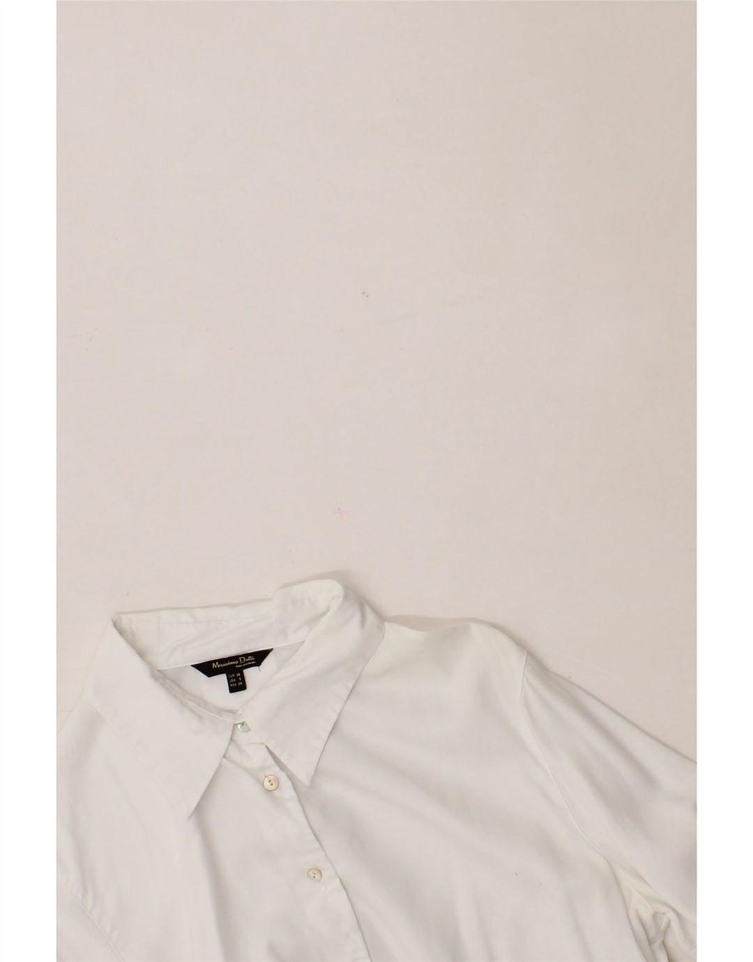 Koszula damska MASSIMO DUTTI EU 38 Small White Lyocell