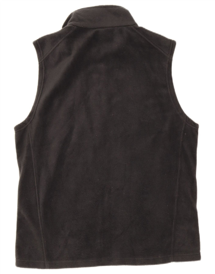 Męska kamizelka polarowa Columbia UK 40, duża, czarna, poliester