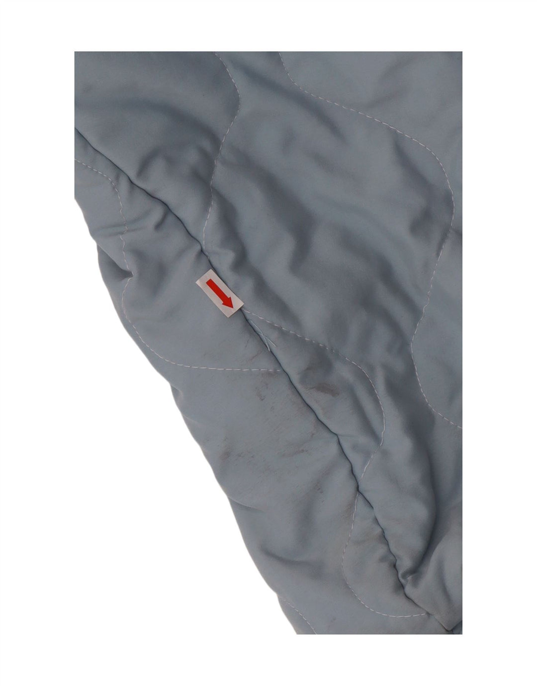 TRUSSARDI JEANS Womens Oversized Hooded Padded Coat UK 14 Medium Blue