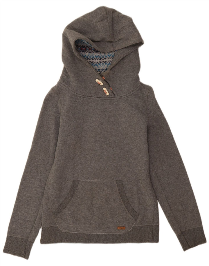 Damska bluza z kapturem Playlife UK 10, mała, szara