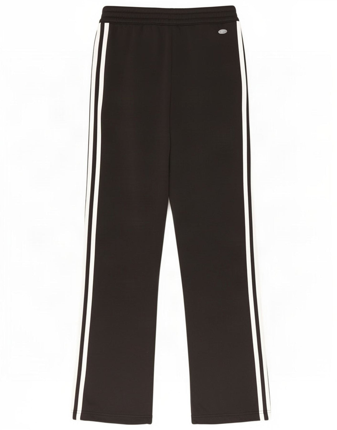 Damskie spodnie dresowe Adidas UK 8, małe, czarne, poliestrowe