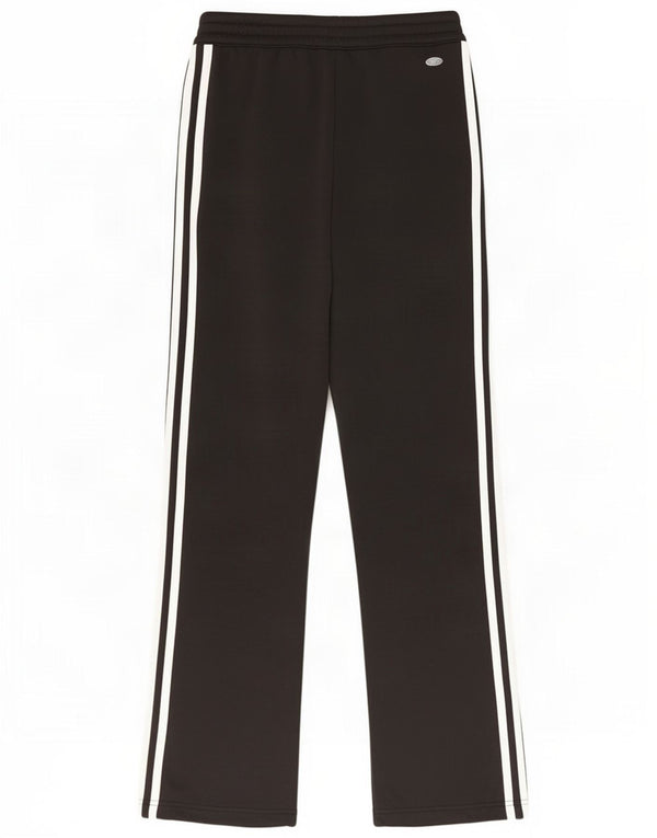 Damskie spodnie dresowe Adidas UK 8, małe, czarne, poliestrowe