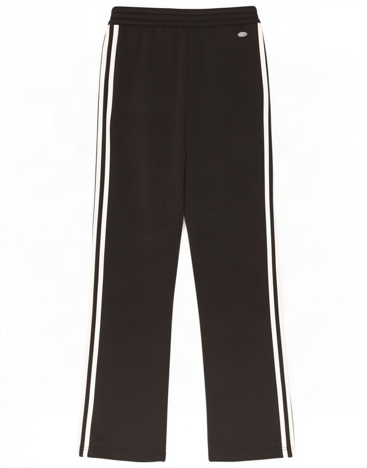 Damskie spodnie dresowe Adidas UK 8, małe, czarne, poliestrowe