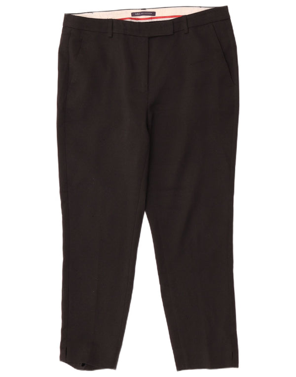 Damskie spodnie garniturowe Marks & Spencer UK 12 Medium W32 L25 Czarne