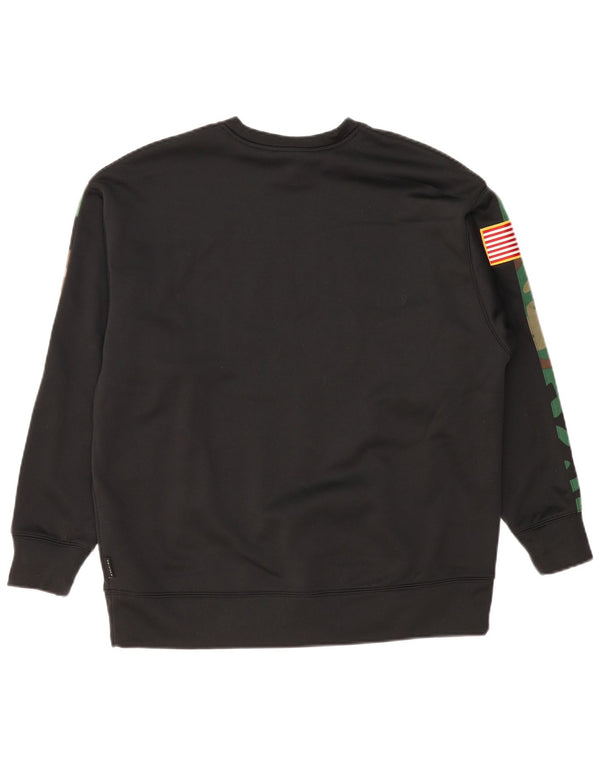 Męski sweter JORDAN North Carolina, średni czarny kamuflaż