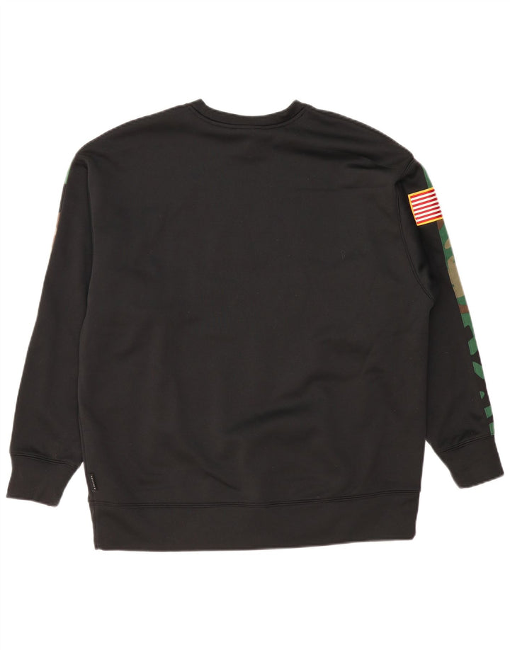 Męski sweter JORDAN North Carolina, średni czarny kamuflaż