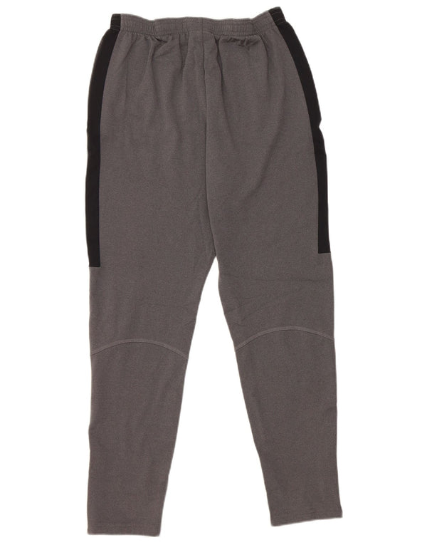 Nike Boys Dri Fit Tracksuit Trousers 13-14 Years XL Grey Colourblock