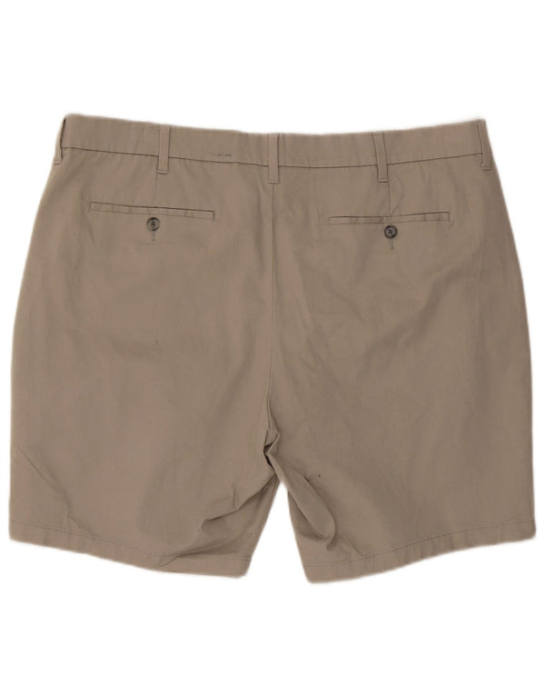 Męskie spodenki chino Marks & Spencer o regularnym kroju 2XL W42, beżowa bawełna