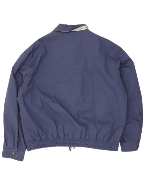 Męska kurtka bomber Vintage UK 38, średni granat