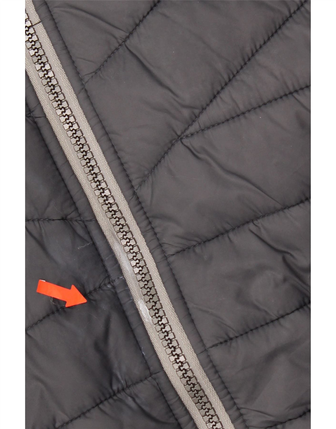 Męska ocieplana kurtka z kapturem Superdry UK 36, mały, czarny, z blokami kolorów, poliester