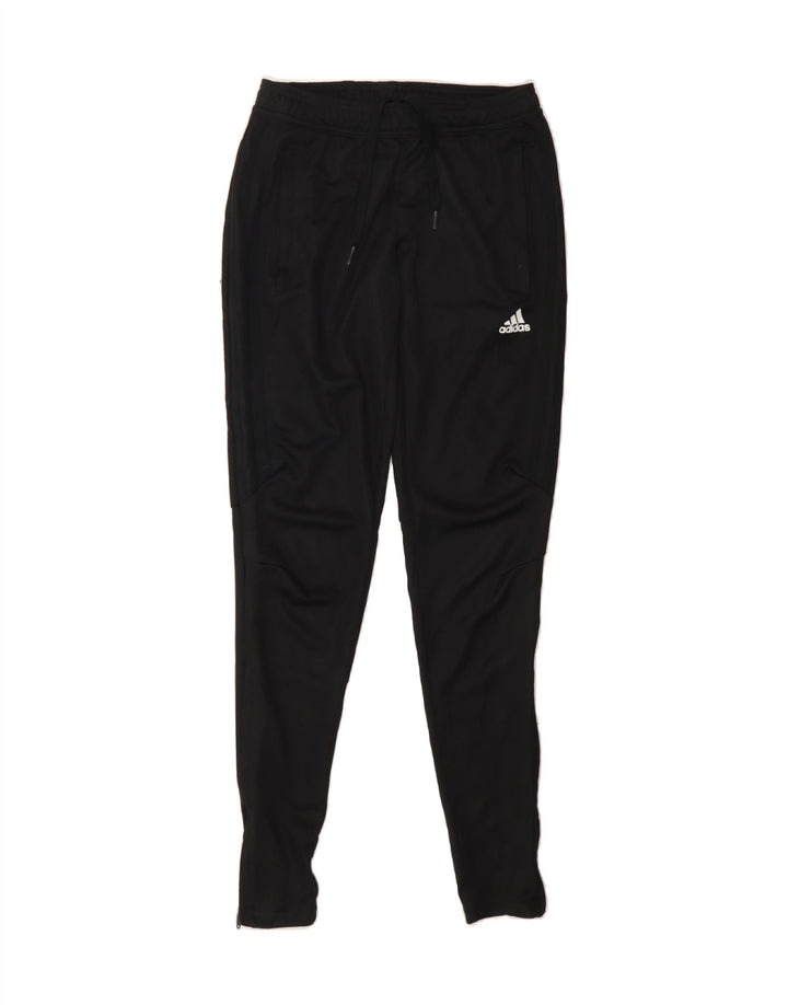 ADIDAS Womens Climacool Tracksuit Trousers UK 4/6 XS Black Polyester Vintage Adidas and Second-Hand Adidas from Messina Hembry 