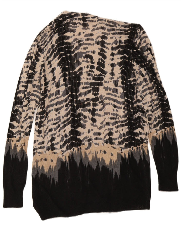 MARKS & SPENCER Damski sweter o przedłużonym fasonie, UK 12, średni beż
