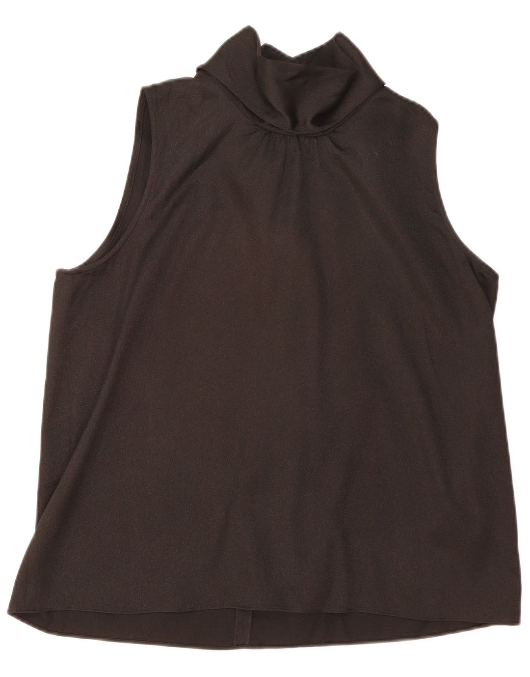 Damska bluzka bez rękawów DKNY UK 18 XL, czarny poliester