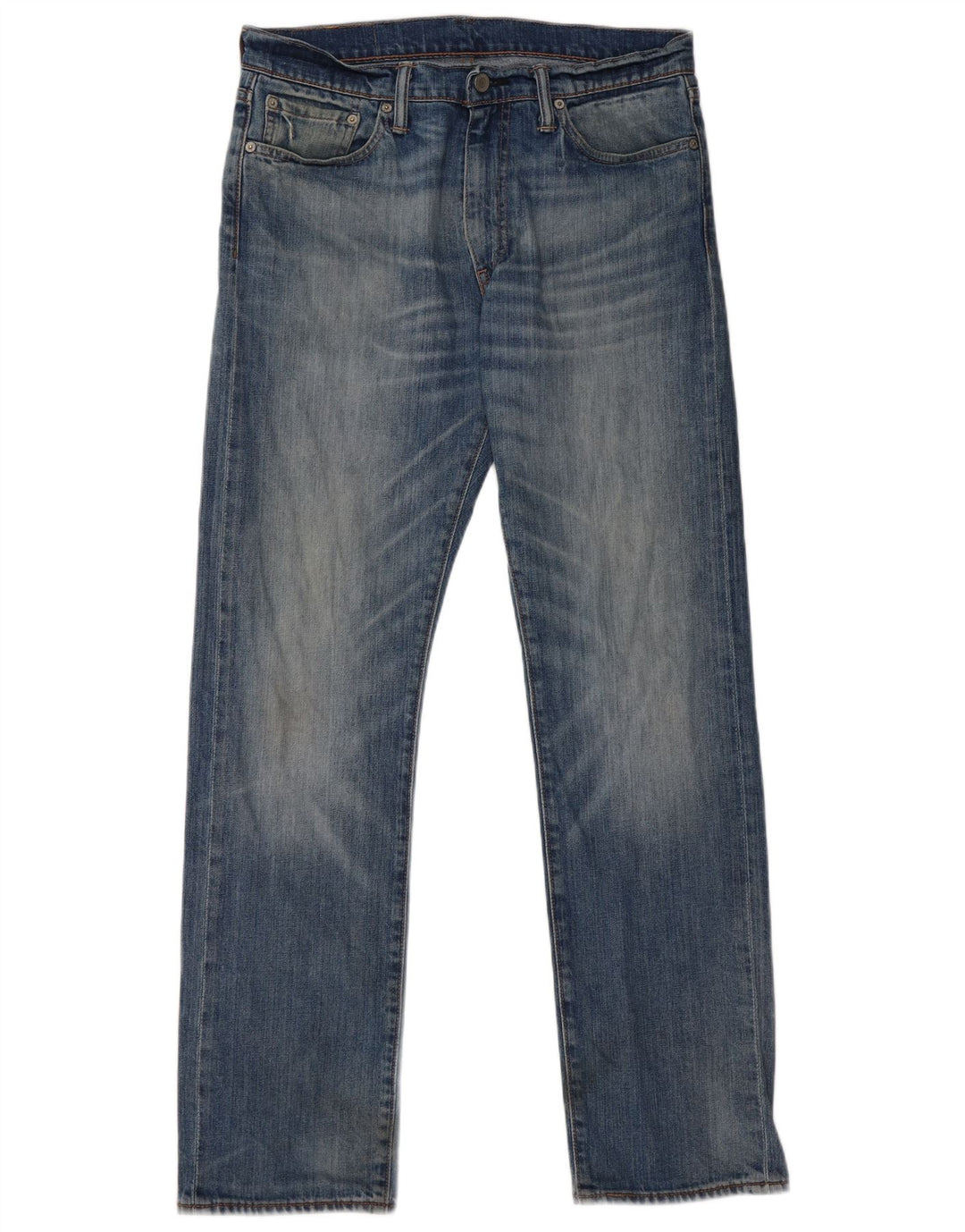 Męskie jeansy Levi's 513 Slim Straight W32 L32 Niebieskie bawełniane