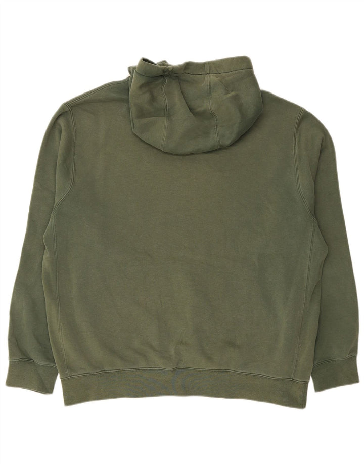 Męski sweter z kapturem Nike, duży, zielony, bawełniany