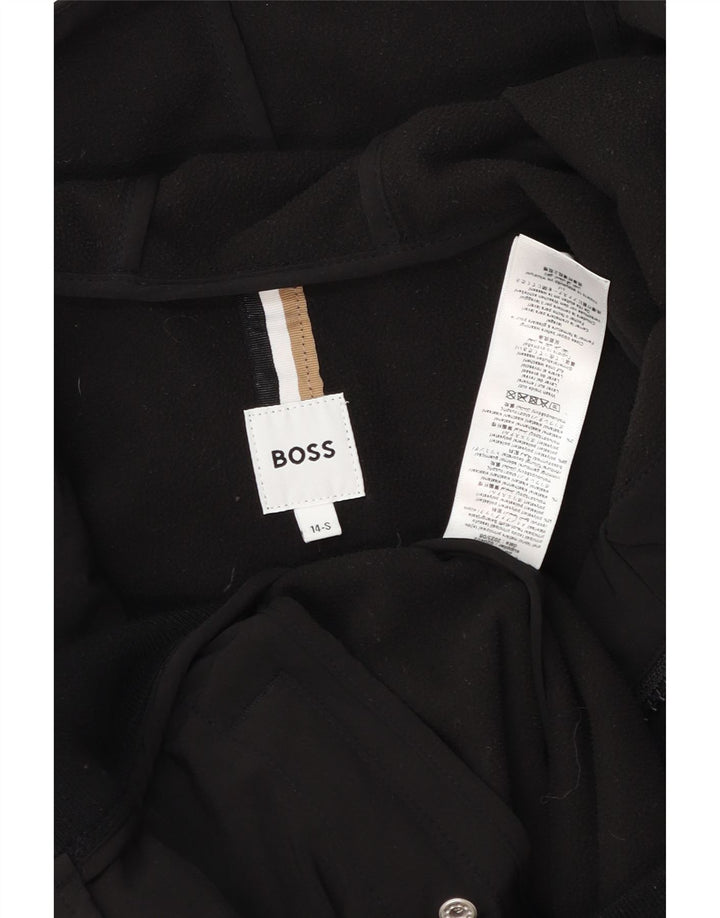 Chłopięca kurtka bomberka z kapturem Hugo Boss 13-14 lat, małe czarne paski
