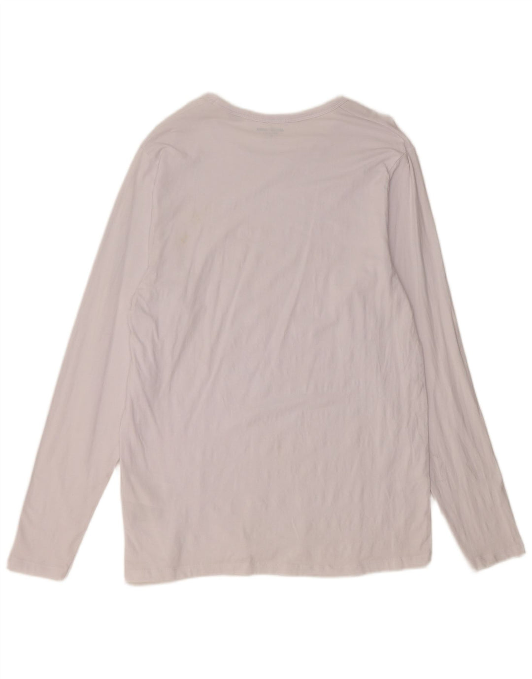 Męski top Jack & Jones z długim rękawem XL, biała bawełna
