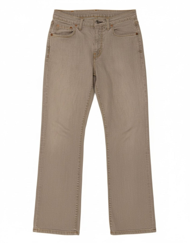 REPLAY Womens Straight Jeans W29 L29 Grey Cotton
