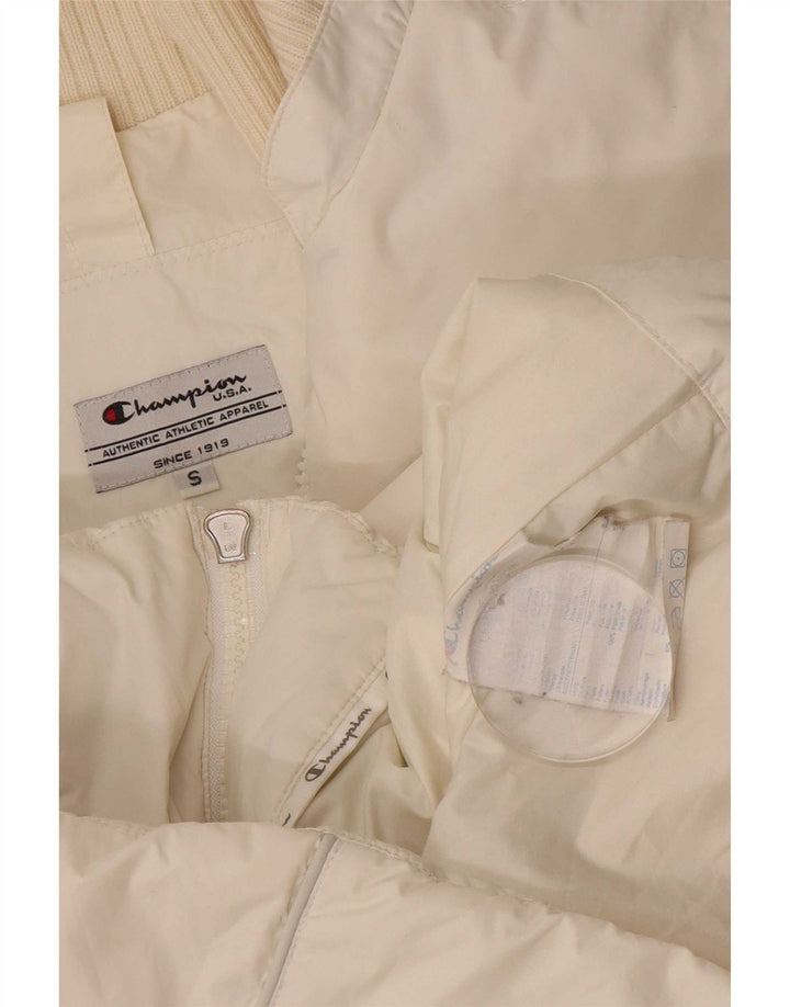 Kurtka ocieplana damska Champion UK 10 Small White Polyamide