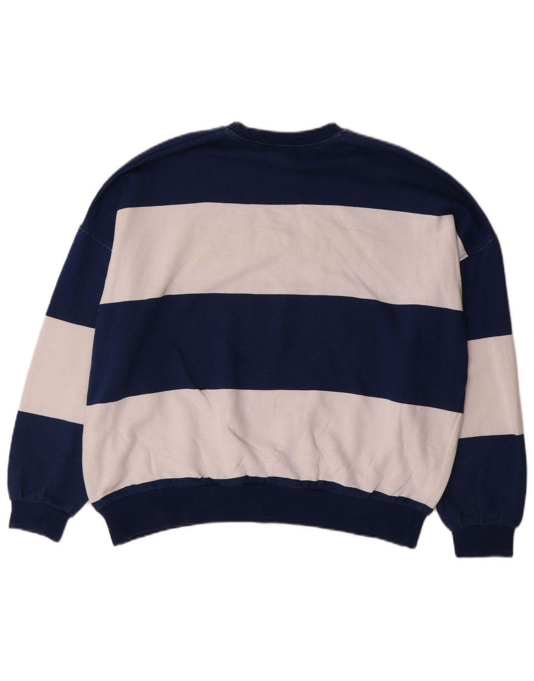 Damski sweter oversize NAUTICA UK 10 w małe granatowe paski