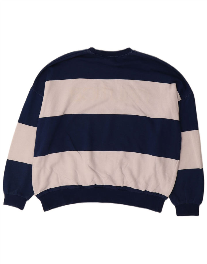 Damski sweter oversize NAUTICA UK 10 w małe granatowe paski