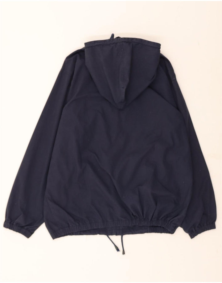 BALLOON Mens Hooded Tracksuit Top Jacket Large Navy Blue Polyester Vintage Balloon and Second-Hand Balloon from Messina Hembry 