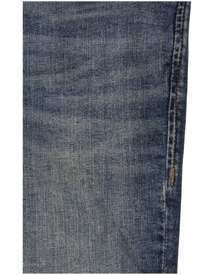 JACK & JONES Męskie jeansy slim W32 L32 Niebieski poliester