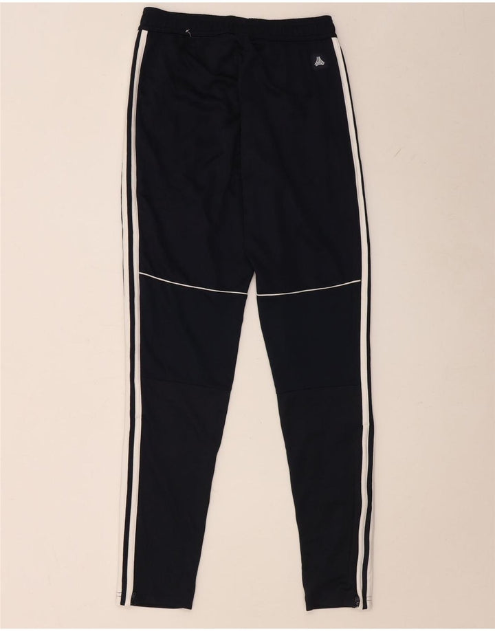 Damskie spodnie dresowe Adidas UK 4 XS Granatowe, poliestrowe