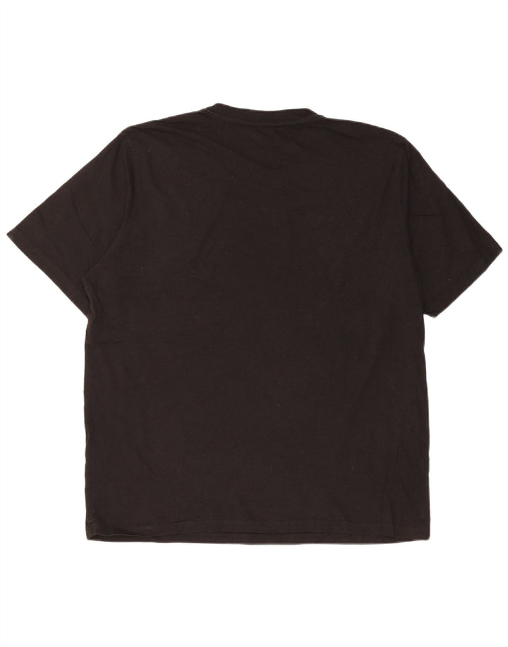 Męski T-shirt z grafiką Jack & Jones, XL, czarny