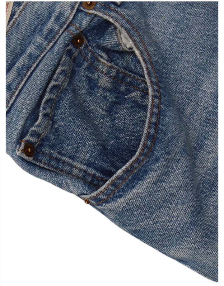 Męskie jeansy Levi's 501 Straight W30 L28 Niebieskie bawełniane