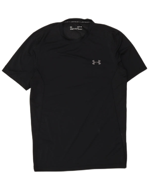Męska koszulka t-shirt UNDER ARMOUR Heat Gear, średni czarny poliester