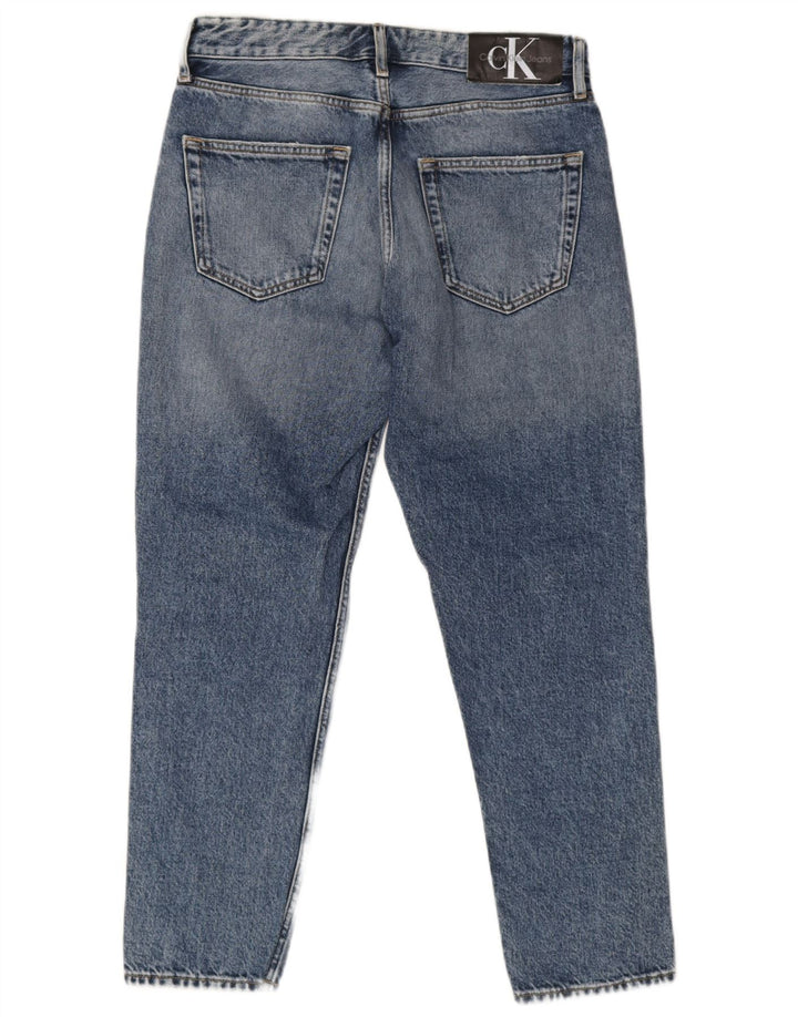 Męskie jeansy Calvin Klein w trudnej sytuacji W31 L26, niebieska bawełna
