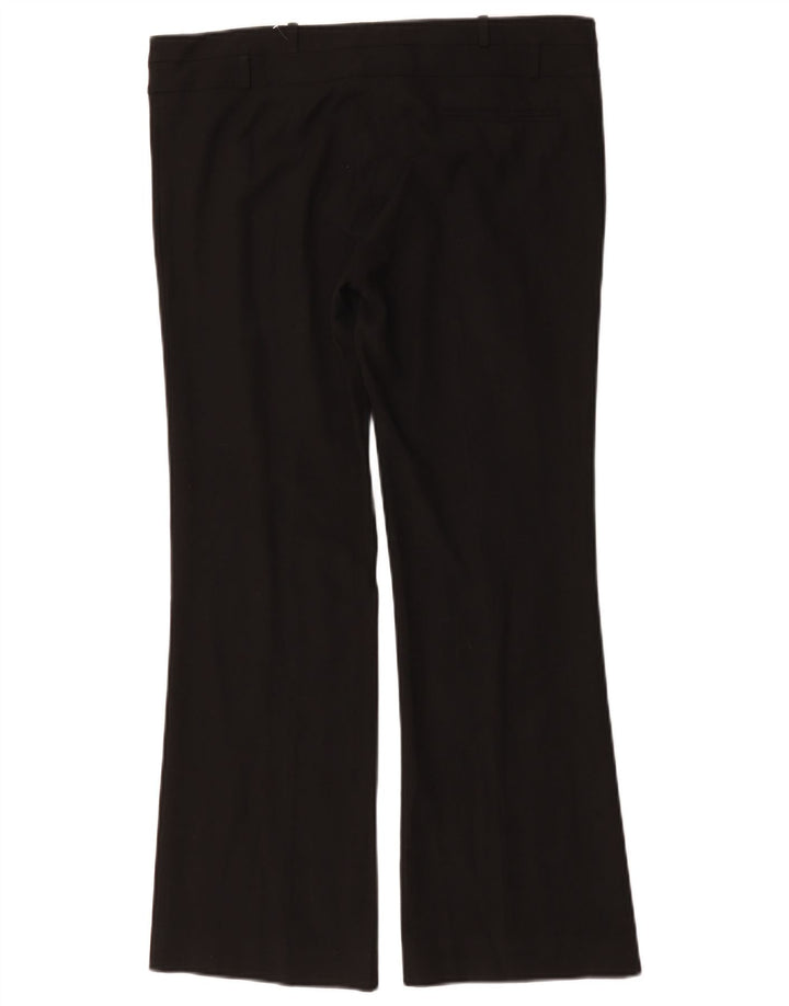 Damskie spodnie typu bootcut Oasis UK 12 Medium W34 L29 Czarny poliester
