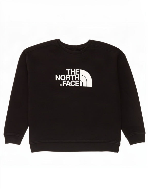 Damska bluza z grafiką The North Face, UK 16, duża, czarna, bawełniana