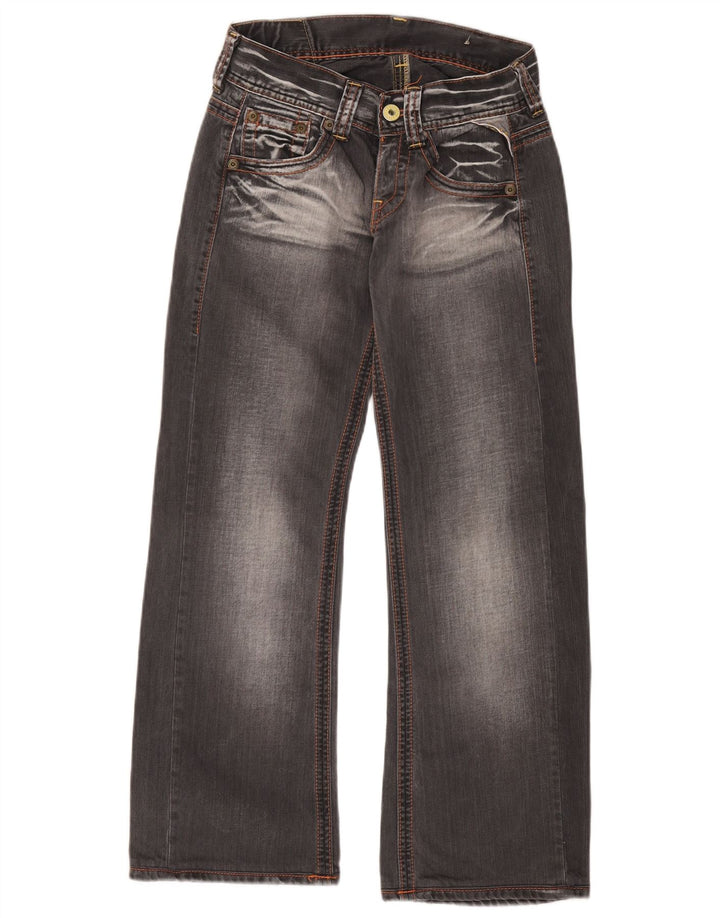 Damskie jeansy Bootcut Replay W26 L27 Szara bawełna
