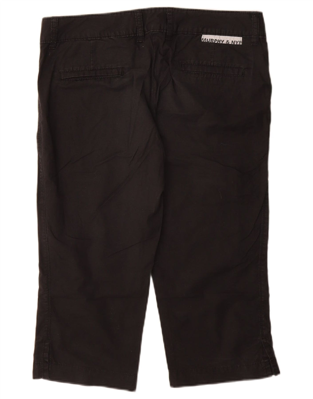 Damskie spodnie Capri Murphy & Nye W30 L20 Czarne