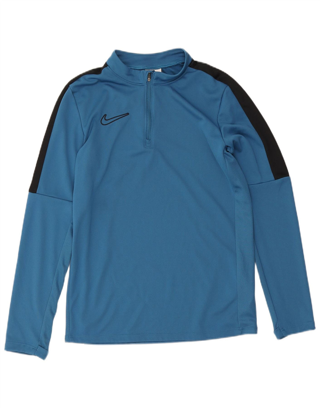 Chłopięcy dres Nike Dri Fit z pulowerem 10-11 lat, średni niebieski