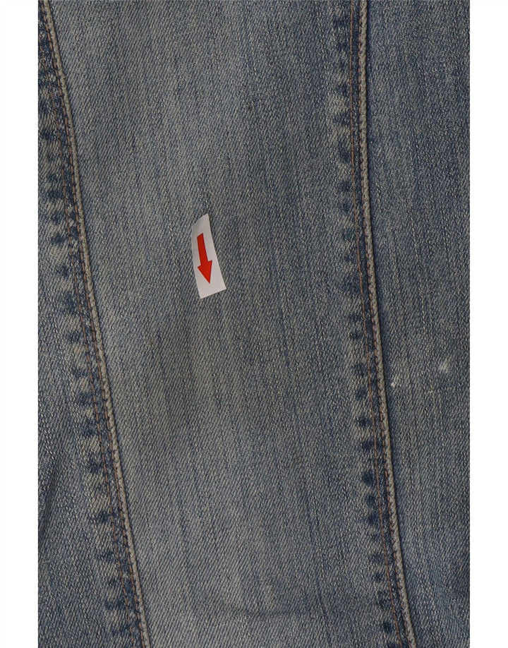Damskie proste dżinsy Calvin Klein W29 L35 Niebieskie bawełniane