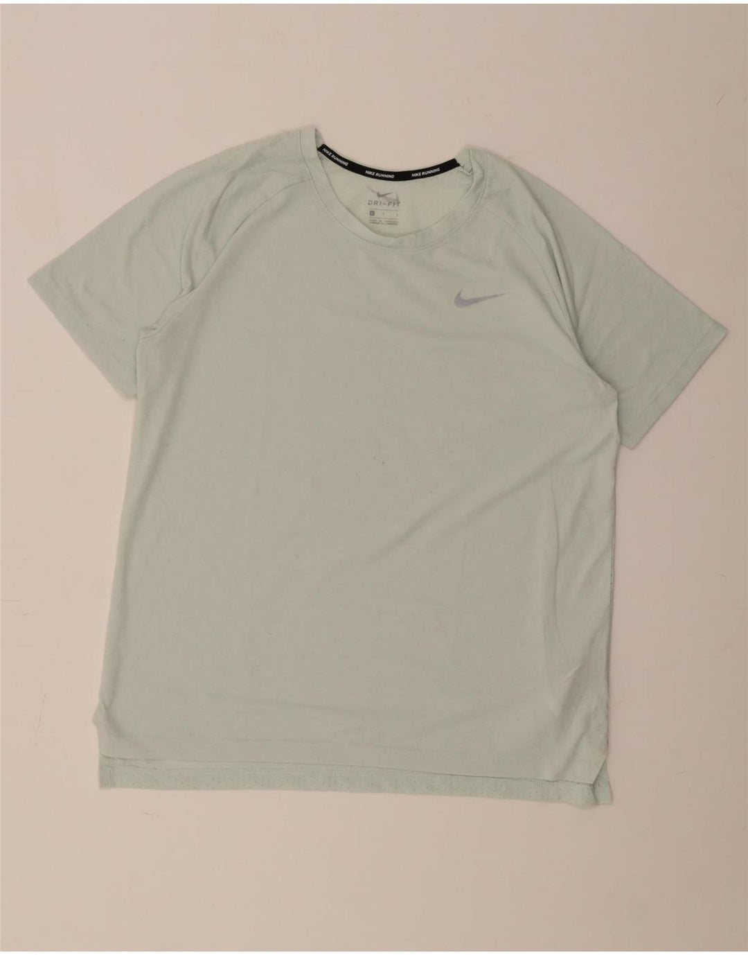 Męski T-shirt NIKE Dri Fit, duży, zielony, z poliestru