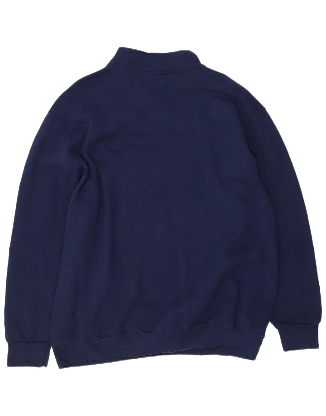 Męski sweter RUSSELL ATHLETIC z zamkiem błyskawicznym, 2XL, granatowy, bawełniany