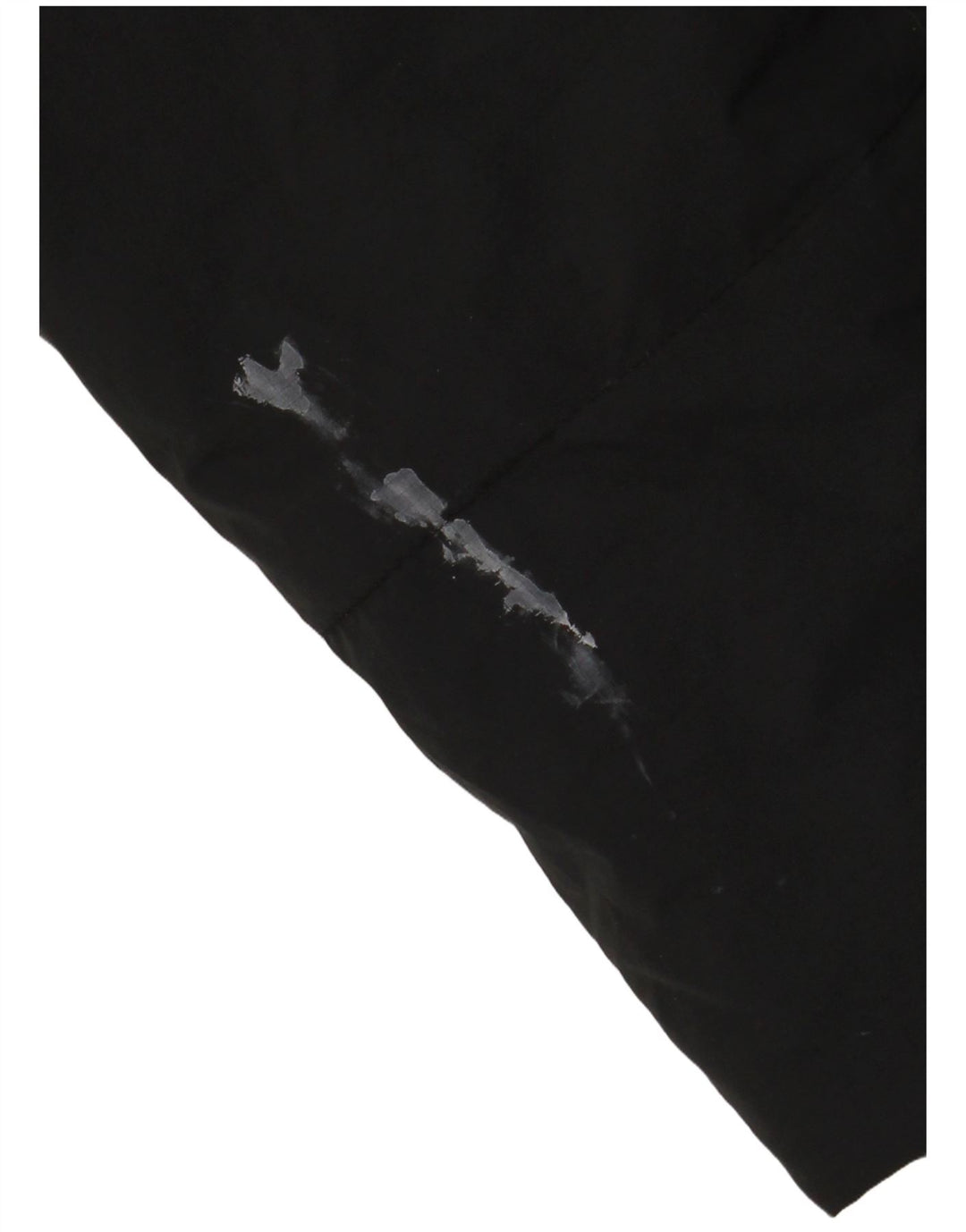 Damska, obszerna, wyściełana kurtka z kapturem ADIDAS UK 10, mała, czarna, z poliestru