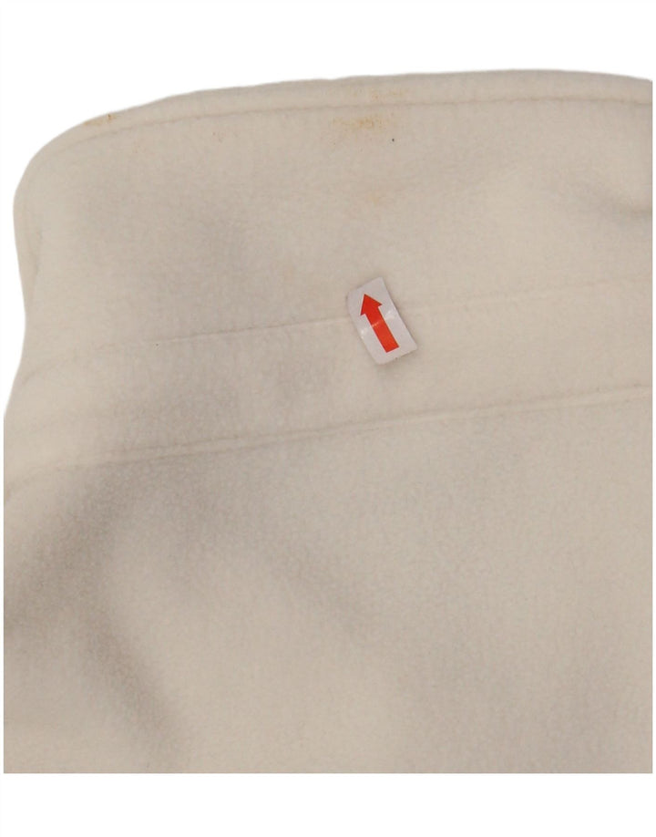 Męska koszula polarowa FILA z grafiką, średni biały poliester