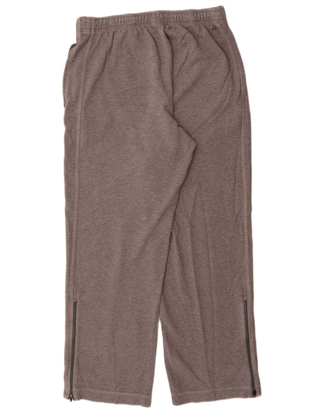 Męskie spodnie dresowe Nike Dri Fit, duże, szare nakrapiane